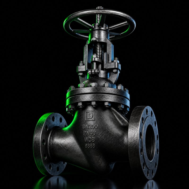 Limitorque 10 Class 150 Globe Valve Wcb
